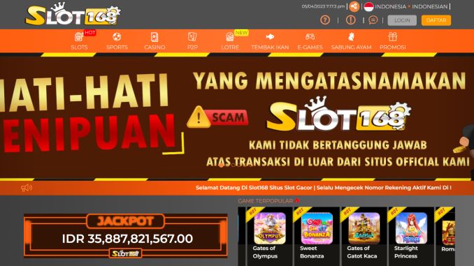 SLOT168 SLOT168