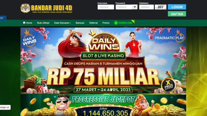 BANDARJUDI4D BANDARJUDI4D